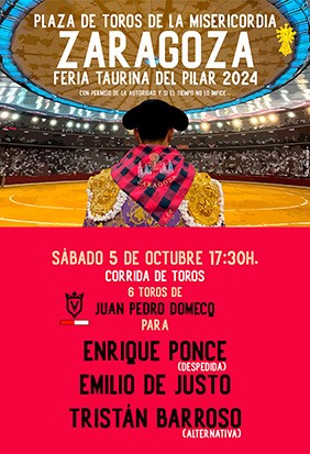 Bullfighting Zaragoza. Buy tickets here