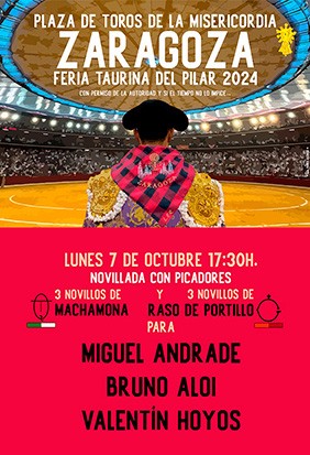 Buy bullfighting tickets for Zaragoza