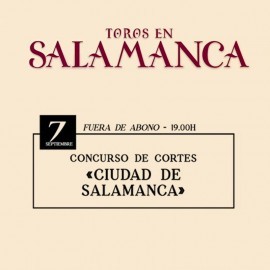 14/09 Salamanca (18:00) Toros