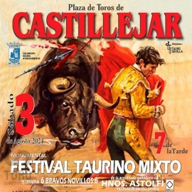 03/08 Castilléjar (19:00) Toros PICK UP AT BULLRING