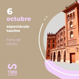 06/10 Madrid Otoño (18:00) Espectáculo taurino. PDF FILE