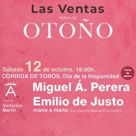 12/10 Madrid Otoño (18:00) Espectáculo taurino. PDF FILE