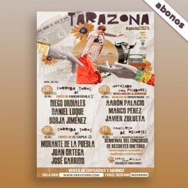 Abono Tarazona de Aragón (28-31 August) PDF FILE