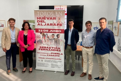 The first ever bullfight in ‘Huévar del Aljarafe’, Seville